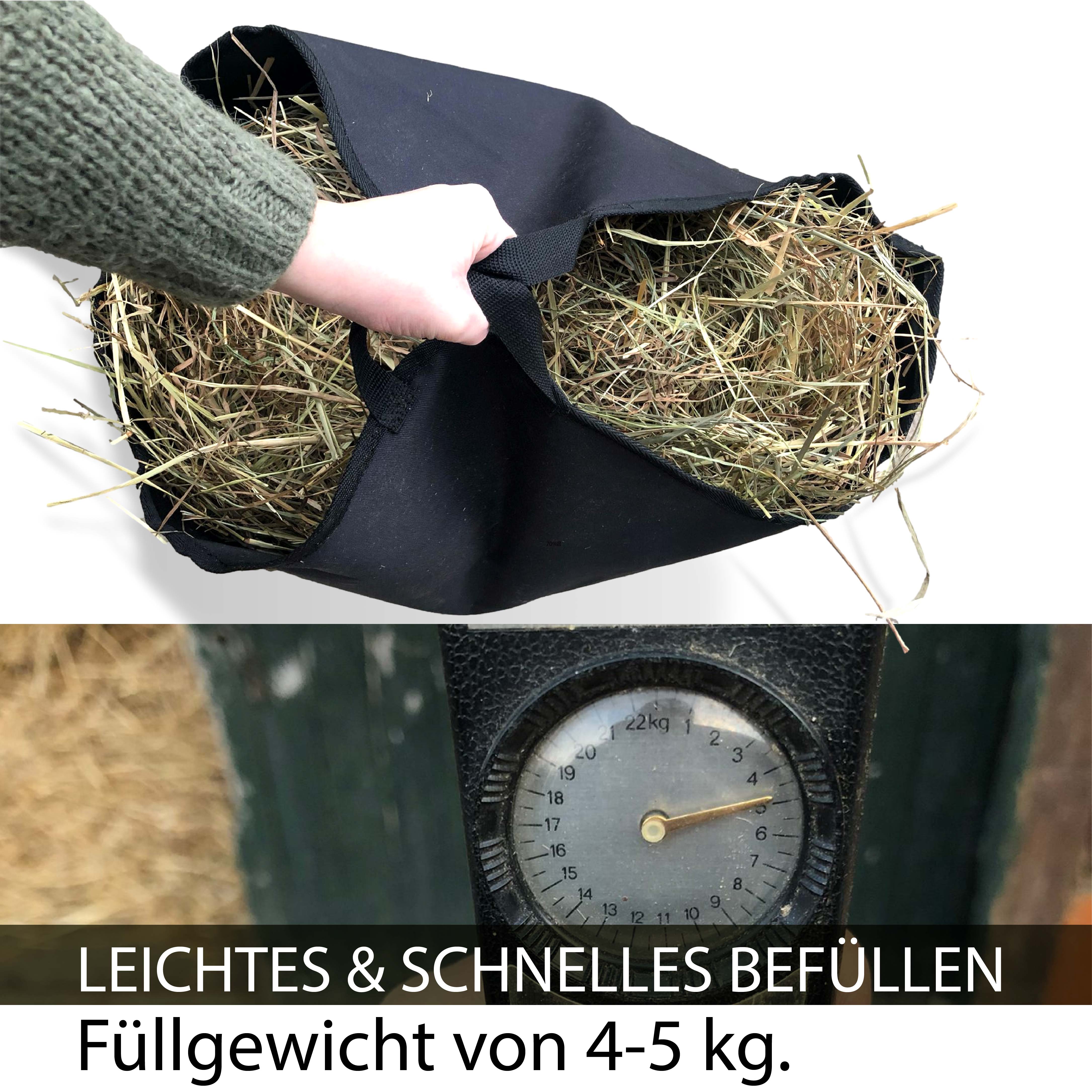 Heusack für Pferde Heutasche 5 kg Füllgewicht, Maschenweite 5x5cm